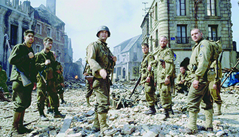 The cast of "Saving Private Ryan"