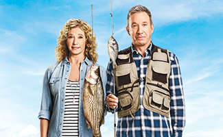 Nancy Travis and Tim Allen in "Last Man Standing"