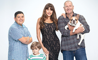 The cast of "Modern Family"