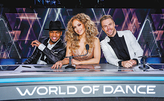 "World of Dance" Judges Ne-Yo, Jennifer Lopez and Derek Hough