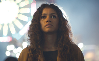 Zendaya in "Euphoria"