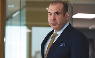 Rick Hoffman in "Suits"