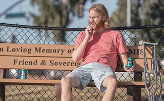 Wyatt Russell in "Lodge 49"