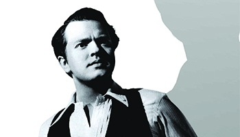 Orson Welles stars in "Citizen Kane"
