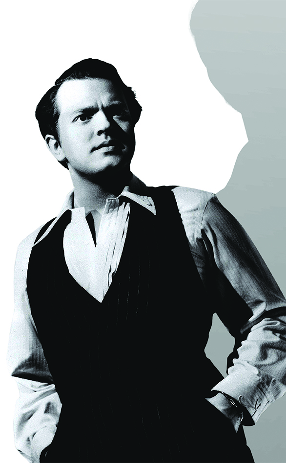 Orson Welles stars in "Citizen Kane"