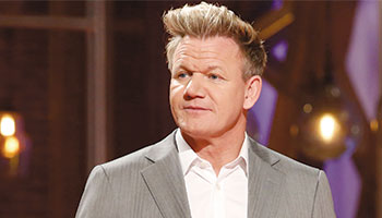 Gordon Ramsay in "MasterChef"