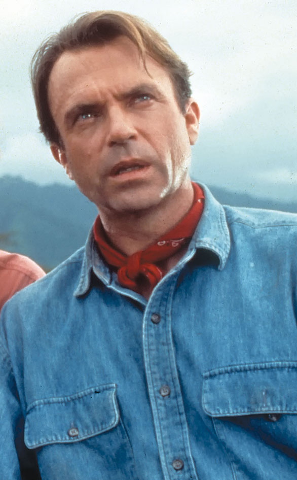 Sam Neill in "Jurassic Park"