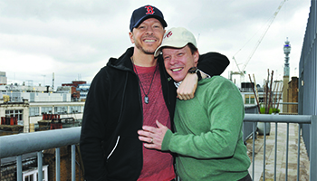 Donnie Wahlberg and Paul Wahlberg in "Wahlburgers"