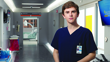 Freddie Highmore stars in "The Good Doctor"