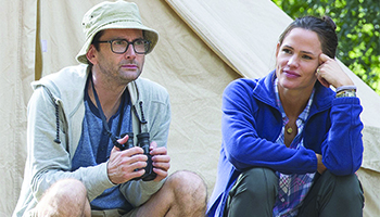 David Tennant and Jennifer Garner in "Camping"