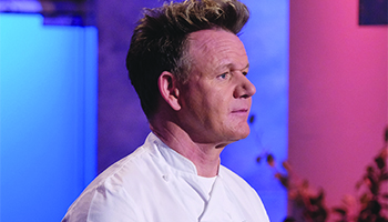 Gordon Ramsay in "Hell's Kitchen"