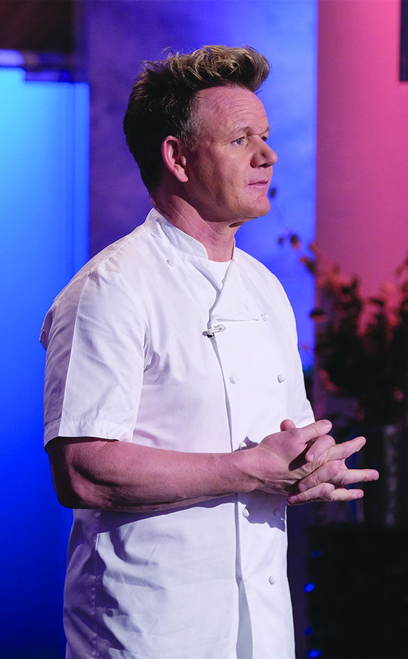 Gordon Ramsay in "Hell's Kitchen"