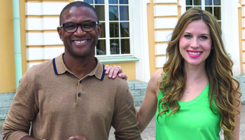 Tommy Davidson and Andrea Feczko co-host "Vacation Creation"