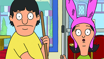 Gene and Louise in "Bob's Burgers"