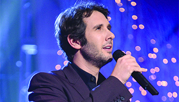 Josh Groban in last year's "A Home for the Holidays"