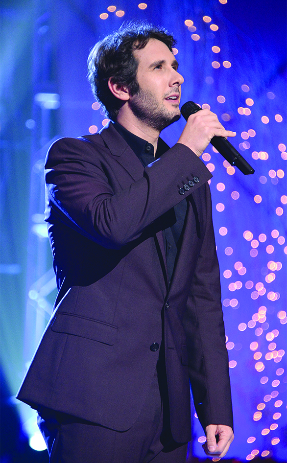 Josh Groban in last year's "A Home for the Holidays"