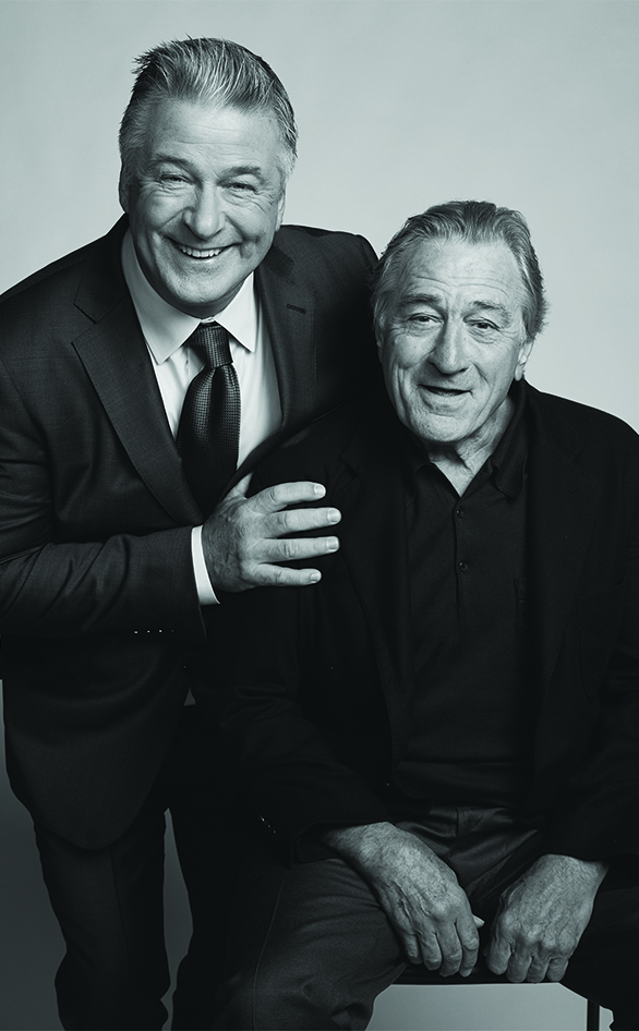 Alec Baldwin and Robert De Niro as seen in "The Alec Baldwin Show"