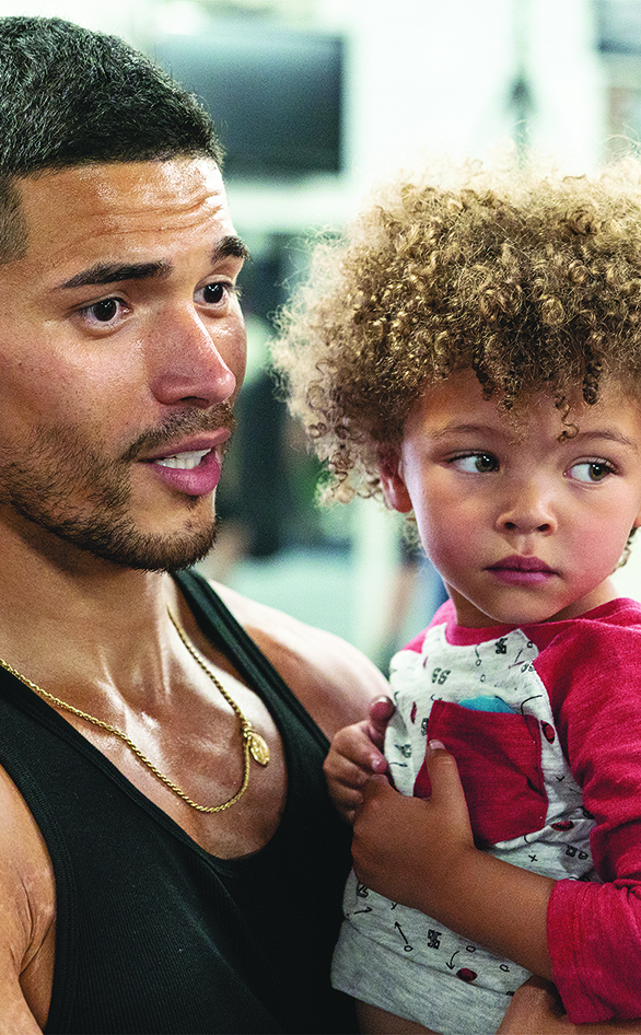 Miguel Gomez and Alexandra/Anna Reimer in "SMILF"