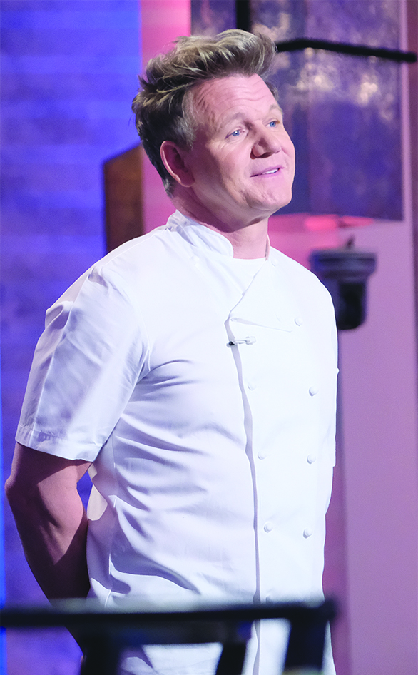 Chef Gordon Ramsay hosts "Hell's Kitchen"