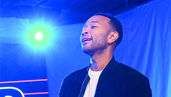 John Legend in "The Voice"