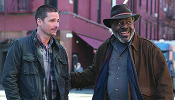 Warren Christie and Frankie Faison in "The Village"