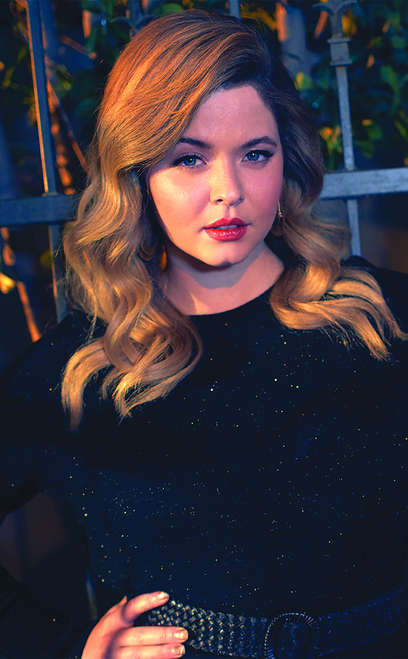 Sasha Pieterse from "Pretty Little Liars: The Perfectionists"