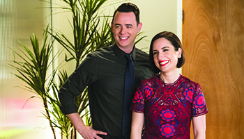 Colin Hanks and Zoe Lister-Jones in "Life in Pieces"