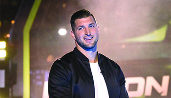 Tim Tebow hosts "Million Dollar Mile"