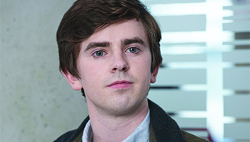 Freddie Highmore stars in "The Good Doctor"