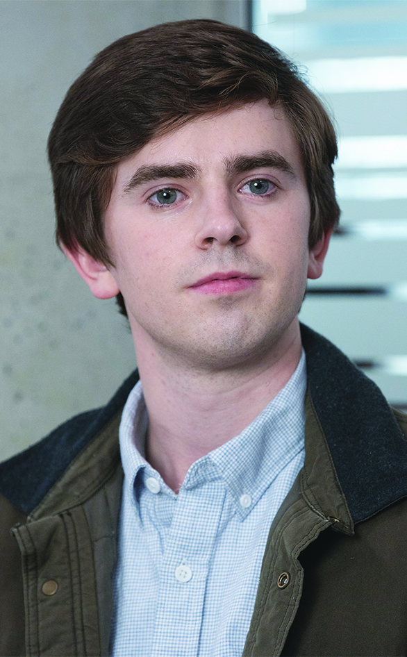 Freddie Highmore stars in "The Good Doctor"