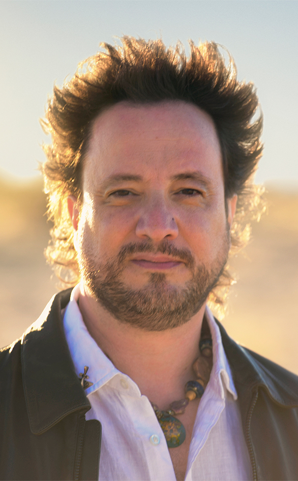 Giorgio Tsoukalos in "Ancient Aliens"