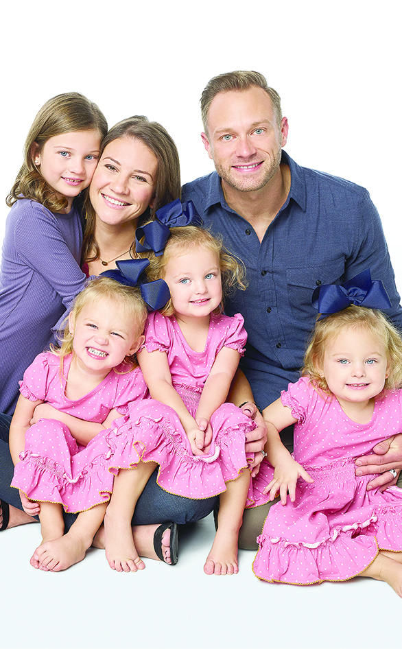 The Busby family in "OutDaughtered"