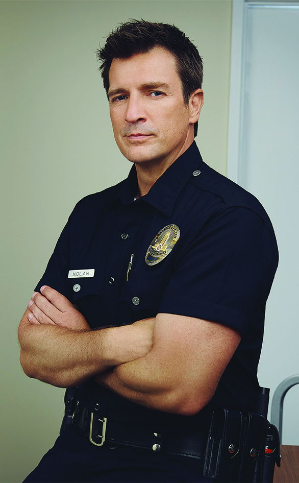 Nathan Fillion in "The Rookie"