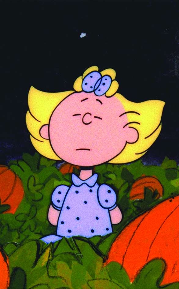 A scene from "It's the Great Pumpkin, Charlie Brown"