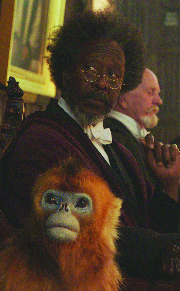 Clarke Peters as Dr. Carne in "His Dark Materials"