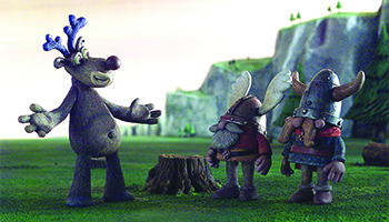 A scene from "Robbie the Reindeer"