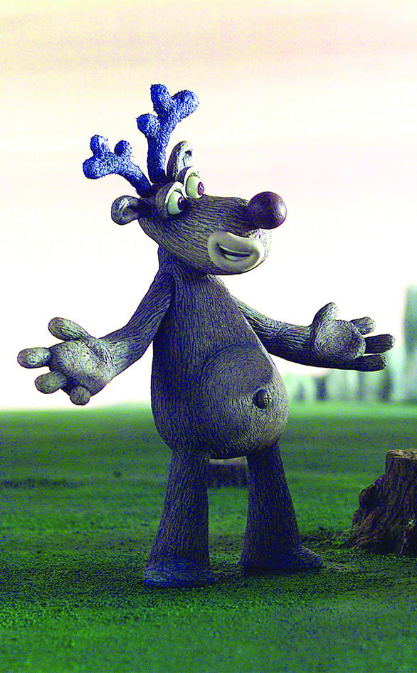 A scene from "Robbie the Reindeer"