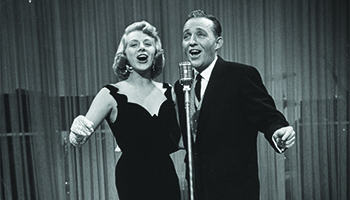 Rosemary Clooney and Bing Crosby in "White Christmas"