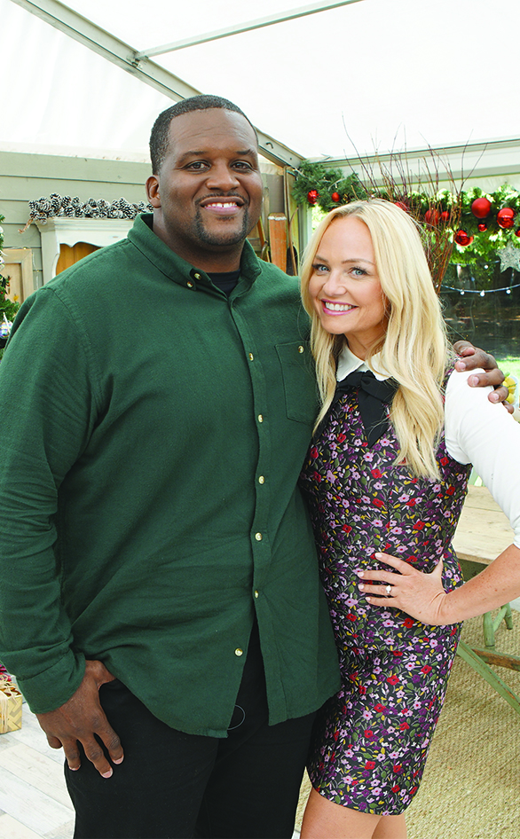 Anthony "Spice" Adams and Emma Bunton host "The Great American Baking Show"