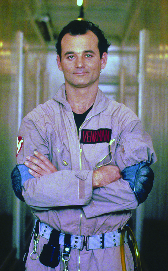 Bill Murray as seen in "Ghostbusters"