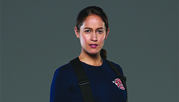 "Station 19" star Jaina Lee Ortiz