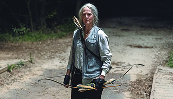 Melissa McBride in "The Walking Dead"