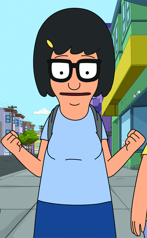 Tina from "Bob's Burgers"