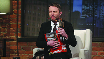 Chris Hardwick hosts "Talking Dead"