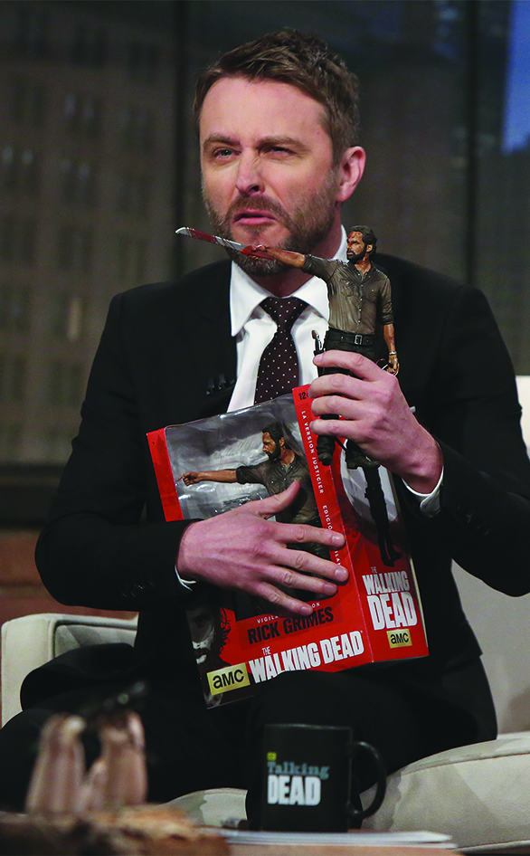 Chris Hardwick hosts "Talking Dead"