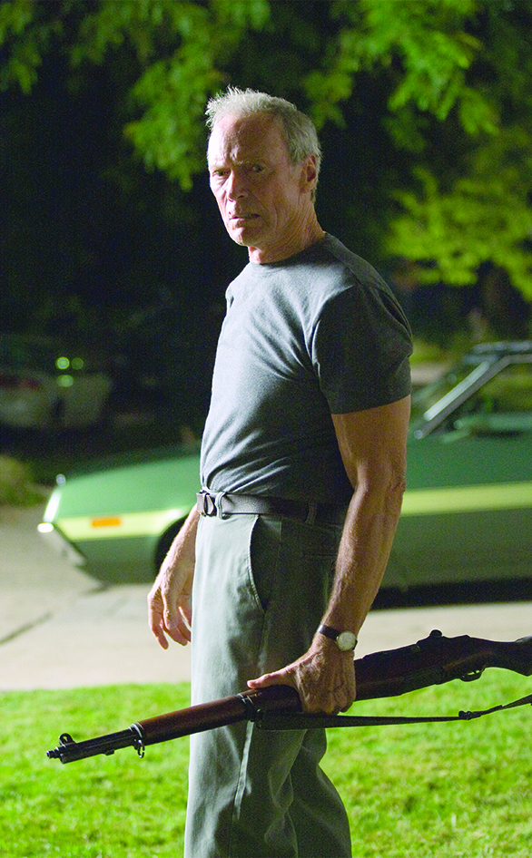 Clint Eastwood stars in "Gran Torino"