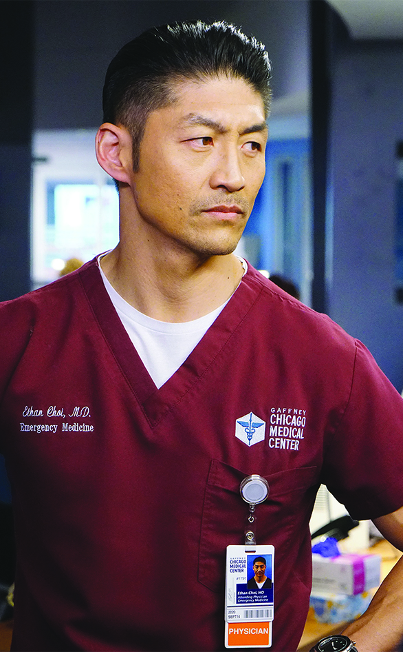 Brian Tee in "Chicago Med"