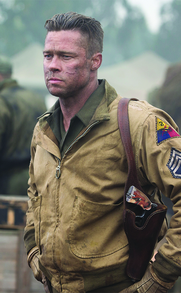 Brad Pitt in "Fury"