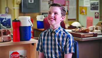 Iain Armitage in "Young Sheldon"