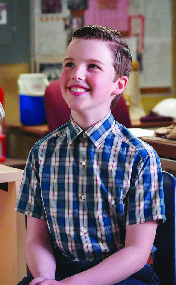 Iain Armitage in "Young Sheldon"